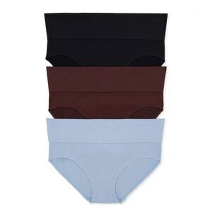 Women’s Destination Maternity Foldover Bikini Panty 2, 3-Packs Size XXXL